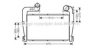 AVA QUALITY COOLING SC4025 Intercooler, charger